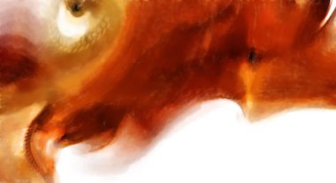 Modern sanat. Renkli çağdaş sanat eserleri. Renkli boya darbeleri. Soyut arkaplanda fırça darbeleri. fırça boyası.