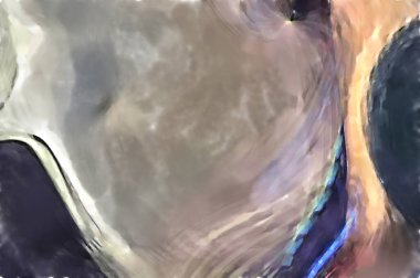 Modern sanat. Renkli çağdaş sanat eserleri. Renkli boya darbeleri. Soyut arkaplanda fırça darbeleri. fırça boyası.