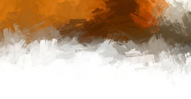 Modern sanat. Taranmış Boyalı Soyut Arkaplan. Fırça darbesi ile boyanmış. Boya darbeleri. 2B Görüntü.