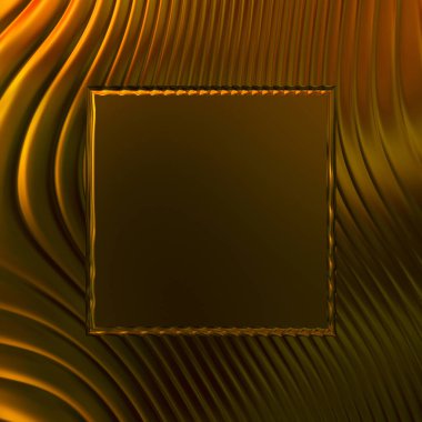 Soyut çerçeveli arkaplan. Renkli, canlı, dalgalı bir duvar kağıdı. Merkezi çerçeveli yaratıcı grafik 2d çizim. Dinamik şekilli modaya uygun sıvı örtüsü.