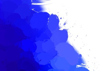 Duvar sanatı Eşsiz ve yaratıcı illüstrasyon. Fırça darbesi ile boyanmış. Renkli fırça darbelerinin soyut arkaplanı. Fırçalanmış canlı duvar kâğıdı. Boyalı sanatsal yaratım.