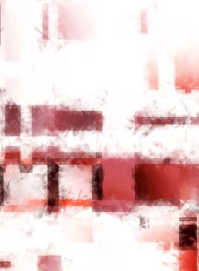 Modern sanat. Renkli çağdaş sanat eserleri. Renkli boya darbeleri. Soyut arkaplanda fırça darbeleri. Fırça boyası. Eşsiz duvar sanatı.