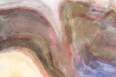 Çılgın suluboya şablonu. Yaratıcı soyutlama. Modern sanat eserleri. 2D çizim. Dijital doku duvar kağıdı. Sanatsal sulu arkaplan malzemesi.