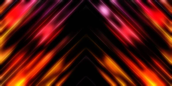 Abstract Shining Geometric Lights Background Fractal Symmetric Graphic Illustration Intersecting — Stock Photo, Image