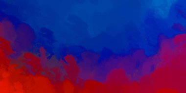 Canlı boya desenli arka plan. Renkli fırça darbelerinin 2B çizimi. Dekoratif doku resmi. Boyalı arkaplan.