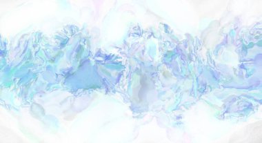 Yumuşak suluboya duvar kağıdı. Hafifçe fırçalanmış renkleri olan sanatsal bir resim. Pastel renkler arkaplana dokunmuş. Soyut duvar sanatı..