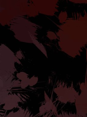 Duvar sanatı Eşsiz ve yaratıcı illüstrasyon. Fırça darbesi ile boyanmış. Renkli fırça darbelerinin soyut arkaplanı. Fırçalanmış canlı duvar kâğıdı. Boyalı sanatsal yaratım.