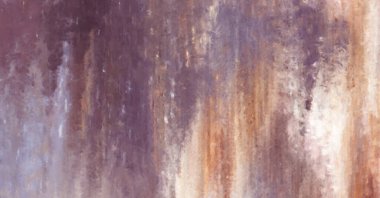 Modern sanat. Renkli çağdaş sanat eserleri. Renkli boya darbeleri. Soyut arkaplanda fırça darbeleri. Fırça boyası. Eşsiz duvar sanatı.