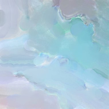 El yapımı sürreal soyut desenli suluboya. Modern sanatsal resim. 2D çizim. Arkaplan boyası karışımı. Yaratıcı duvar sanatı. Çağdaş sanat.