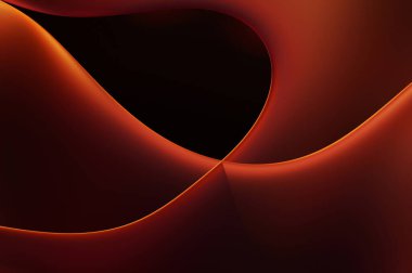 Soyut arkaplan. Değişken renk değişim dalgaları, dinamik hareketlerle. Işık dalgalarının neon renkli soyut tasarımı. Duvar kağıdı, afiş, arkaplan, kart, kitap illüstrasyonu, web sitesi.