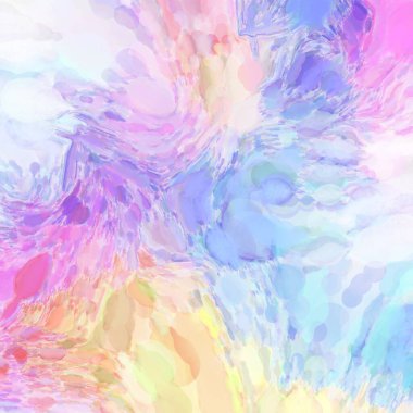 El yapımı sürreal soyut desenli suluboya. Modern sanatsal resim. 2D çizim. Arkaplan boyası karışımı. Yaratıcı duvar sanatı. Çağdaş sanat.