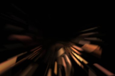 Işık parçacık izleri. Parlayan parçacıkları ve çizgileri olan ışık patlaması yıldızı. Güzel hareketli soyut ışın arkaplanı.