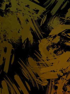 Duvar sanatı Eşsiz ve yaratıcı illüstrasyon. Fırça darbesi ile boyanmış. Renkli fırça darbelerinin soyut arkaplanı. Fırçalanmış canlı duvar kâğıdı. Boyalı sanatsal yaratım.