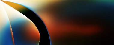 Soyut arkaplan. Değişken renk değişim dalgaları, dinamik hareketlerle. Işık dalgalarının neon renkli soyut tasarımı. Duvar kağıdı, afiş, arkaplan, kart, kitap illüstrasyonu, web sitesi.