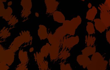 Vahşi fırça darbeleriyle yaratıcı soyut resim. Artistik fırça darbeleriyle donatılmış. Renkli ve canlı bir tasvir. Boyalı sanat.