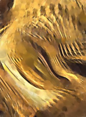 Modern sanat. Renkli çağdaş sanat eserleri. Renkli boya darbeleri. Soyut arkaplanda fırça darbeleri. fırça boyası.