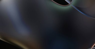 Soyut arkaplan. Değişken renk değişim dalgaları, dinamik hareketlerle. Işık dalgalarının neon renkli soyut tasarımı. Duvar kağıdı, afiş, arkaplan, kart, kitap illüstrasyonu, web sitesi.