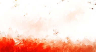 Canlı fırça darbeleriyle boyanmış. Renkli desenli resim. Fırçalanmış duvar kağıdını boya.