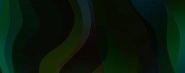 Soyut arkaplan. Renkli dalgalı tasarım duvar kağıdı. yaratıcı grafik 2D çizim. Dinamik şekilli modaya uygun sıvı örtüsü.