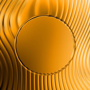 Soyut çerçeveli arkaplan. Renkli, canlı, dalgalı bir duvar kağıdı. Merkezi çerçeveli yaratıcı grafik 2d çizim. Dinamik şekilli modaya uygun sıvı örtüsü.