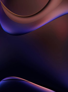 Soyut arkaplan. Değişken renk değişim dalgaları, dinamik hareketlerle. Işık dalgalarının neon renkli soyut tasarımı. Duvar kağıdı, afiş, arkaplan, kart, kitap illüstrasyonu, web sitesi.