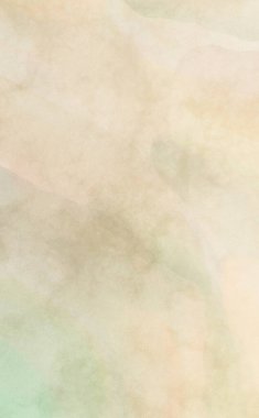 Yumuşak suluboya duvar kağıdı. Hafifçe fırçalanmış renkleri olan sanatsal bir resim. Pastel renkler arkaplana dokunmuş. Soyut duvar sanatı..
