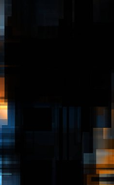 Fütürist soyut geometrik duvar kağıdı. Geometrik renkli şekiller. Dikdörtgen şekilli arka plan. Bir teknolojinin dijital illüstrasyonuName.