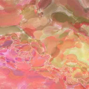 Çağdaş sanat. El işçiliğinin renkli dokusu. Modern resim. Yüzeyde suluboya vuruşlar. Sanatsal arkaplan resmi. Tablo üzerinde soyut resim. Fırça darbeleri. 