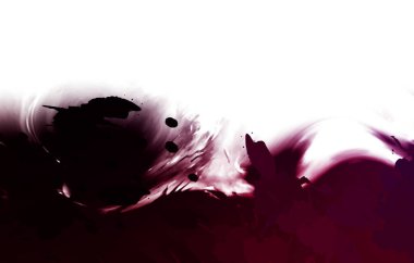 Taranmış Boyalı Soyut Arkaplan. Vahşi kaotik fırça darbeleri. Boya darbeleri. 2D İllüstrasyon. Fırça darbeli resim. 