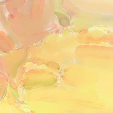 El yapımı sürreal soyut desenli suluboya. Modern sanatsal resim. 2D çizim. Arkaplan boyası karışımı. Yaratıcı duvar sanatı. Çağdaş sanat.