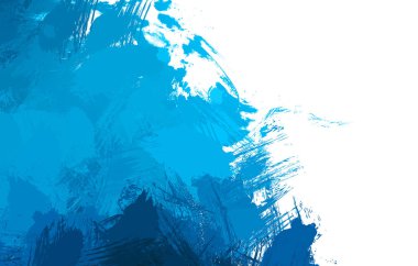 Duvar sanatı Eşsiz ve yaratıcı illüstrasyon. Fırça darbesi ile boyanmış. Renkli fırça darbelerinin soyut arkaplanı. Fırçalanmış canlı duvar kâğıdı. Boyalı sanatsal yaratım.