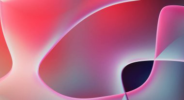 Soyut arkaplan. Değişken renk değişim dalgaları, dinamik hareketlerle. Işık dalgalarının neon renkli soyut tasarımı. Duvar kağıdı, afiş, arkaplan, kart, kitap illüstrasyonu, web sitesi.