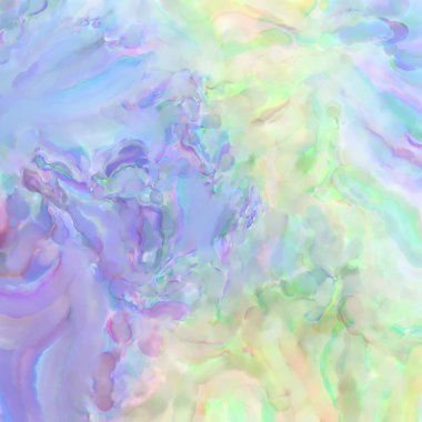 Soyut doku. Yüzeyde etkileyici el yapımı suluboya. Suluboya fırça darbeleri. Modern sanat. Çok renkli arkaplan. Çağdaş duvar sanatı. Renkli bir fon. 2d illüstrasyon.