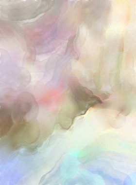 Suluboya fırça darbeleri. Modern sanat. Soyut doku. 2D çizim. Yüzeyde etkileyici el yapımı suluboya. Renkli bir fon. Çok renkli arkaplan. Çağdaş duvar sanatı. 