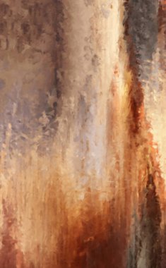 Modern sanat. Renkli çağdaş sanat eserleri. Renkli boya darbeleri. Soyut arkaplanda fırça darbeleri. Fırça boyası. Eşsiz duvar sanatı.