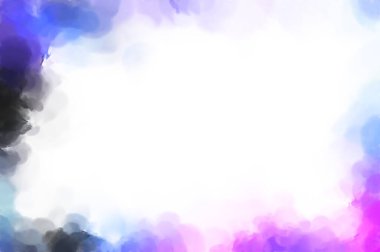 Yüzeyde suluboya vuruşlar. Sanatsal arkaplan resmi. Tablo üzerinde soyut resim. Fırça darbeleri. Çağdaş sanat. El işçiliğinin renkli dokusu. Modern resim.