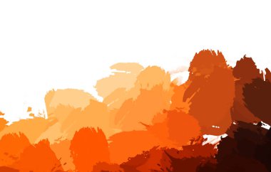 Taranmış Boyalı Soyut Arkaplan. Vahşi kaotik fırça darbeleri. Boya darbeleri. 2D İllüstrasyon. Fırça darbeli resim. 