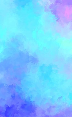 Renkli fırça darbelerinin 2D çizimi. Dekoratif desenli resim. canlı boya desenli arkaplan.