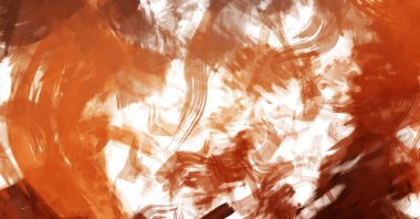 Sanatsal soyut arkaplan. Doku boyalı duvar kağıdı. Boya darbeleriyle yaratıcı bir illüstrasyon. Fırça desenli resim.