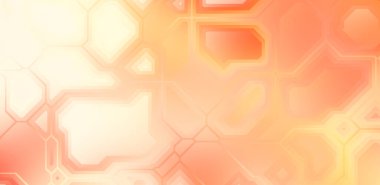 Renkli ve canlı geometrik şekiller katmanları var. Bir teknoloji planının dijital illüstrasyonu. Gelecekçi tasarım şablonu.