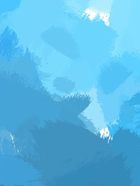 Renkli fırça darbelerinin 2B çizimi. Dekoratif doku resmi. Canlı boya desenli arka plan. Kaotik fırça darbeleri resim.