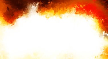 Modern sanat. Taranmış Boyalı Soyut Arkaplan. Fırça darbesi ile boyanmış. Boya darbeleri. 2B Görüntü