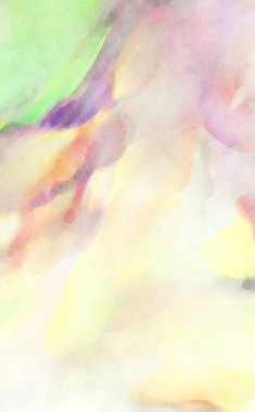 2D çizim. Sanatsal arkaplan resmi. Tablo üzerinde soyut resim. Çağdaş sanat. El yapımı resim. Renkli doku. Modern sanat eserleri. Yüzeyde suluboya fırça darbeleriyle boyama.