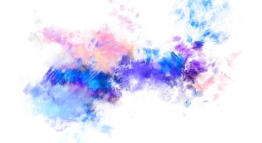 Taranmış Boyalı Soyut Arkaplan. Fırça darbesi ile boyanmış. Sanatsal canlılık ve renkli duvar kağıdı.