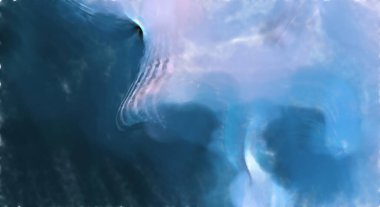 Modern sanat. Renkli çağdaş sanat eserleri. Renkli boya darbeleri. Soyut arkaplanda fırça darbeleri. fırça boyası.