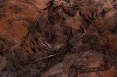 Modern sanat. Taranmış Boyalı Soyut Arkaplan. Fırça darbesi ile boyanmış. Boya darbeleri. 2B Görüntü