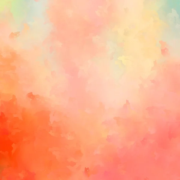 Painted Composition Vibrant Brush Strokes Textured Colorful Painting Paint Brushed — Stock Photo, Image