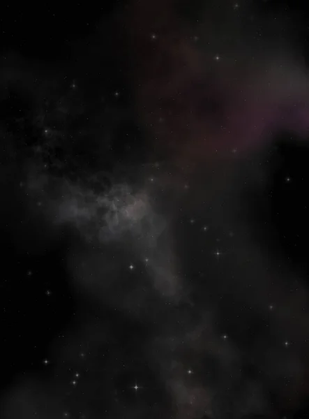 Sternenfeld Galaxienraum Mit Buntem Nebel Sci Hintergrund Des Weltraums Ätherische — Stockfoto