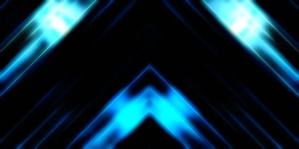 Abstract Shining Geometric Lights Background Fractal Symmetric Graphic Illustration Intersecting — Stock Photo, Image