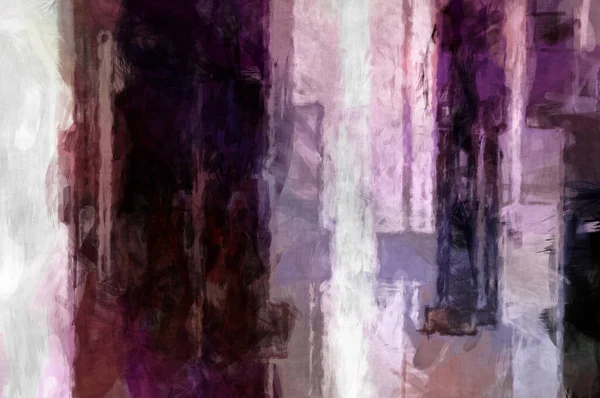 Soyut arkaplanda pürüzlü fırça darbeleri. Fırça boyası. Renkli boya darbeleri. Eşsiz duvar sanatı. Tuvaldeki modern sanat. Renkli çağdaş sanat eserleri. 